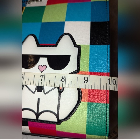 NWT - Karl Lagerfeld Paris Maybelle Satchel. - Picture 9 of 11